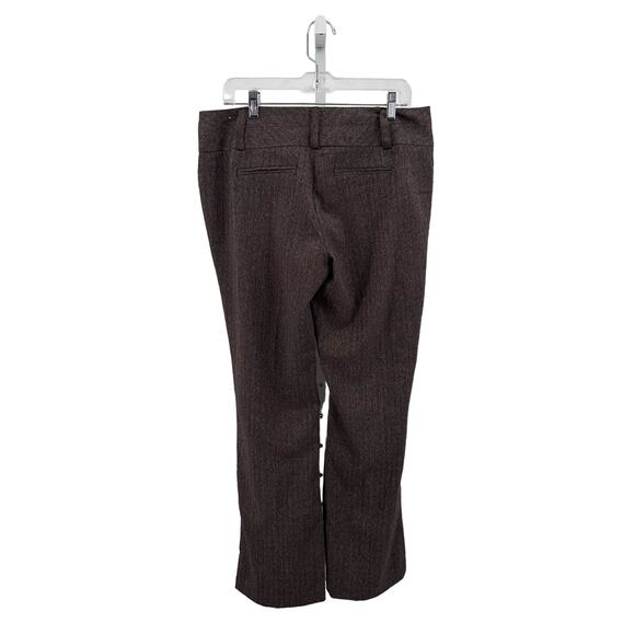 Maurices Brown Wide Leg Dress Pant Womens Size 13/14 Y2k Retro Mid Rise Trousers - Picture 2 of 6